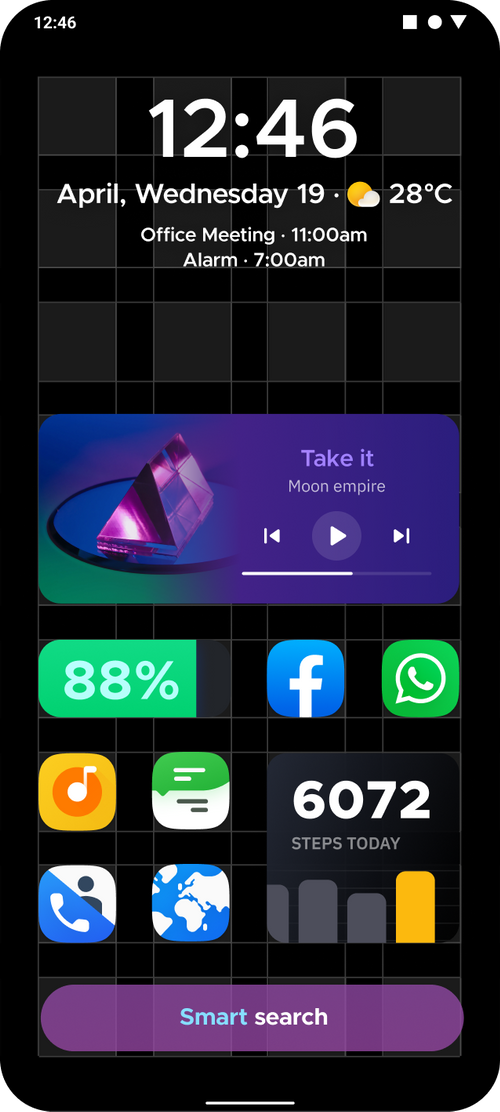 Smart Launcher Revolutionize your Android home screen!